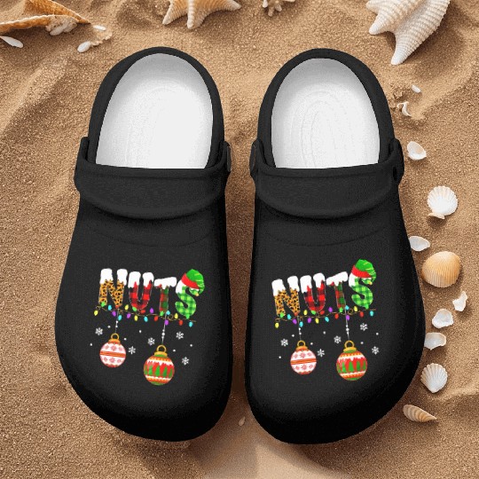 Funny Chest Nuts Couples Christmas Chestnuts Xmas Nurse Clogs
