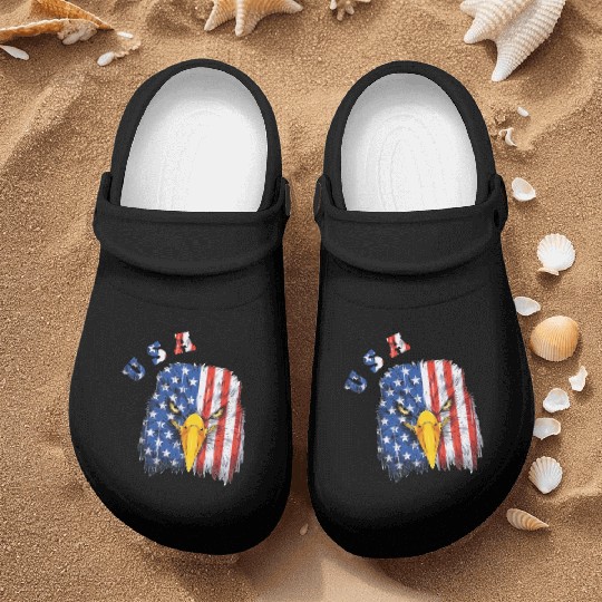 USA - Bald Eagle Nurse Clogs