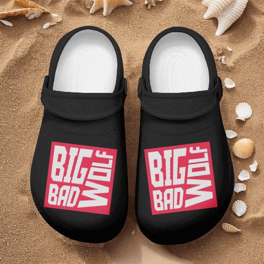 big bad wolf quote Nurse Clogs