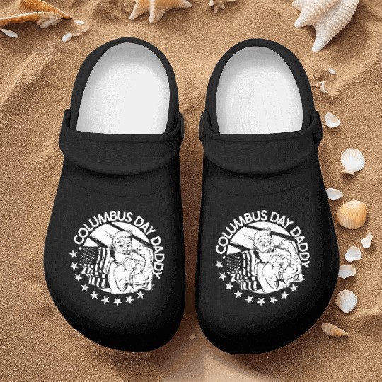 Columbus Day 1492 Nurse Clogs