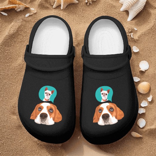 Beagle Chihuahua Cute Dog Owners Pet Lover Gifts Nurse Clogs