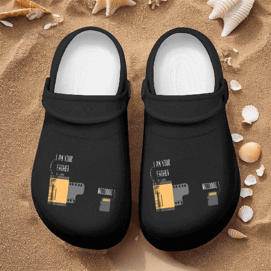 Funny Photography Film Father of SD Card Nurse Clogs