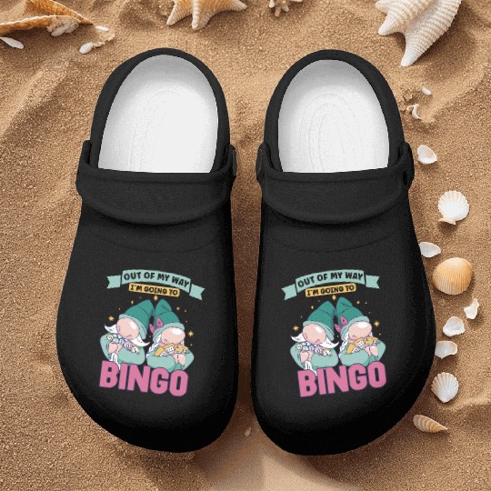 Bingo Card Game Grandma Bingo Player Bingo Cards Nurse Clogs