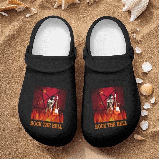 ROCK THE HELL Nurse Clogs