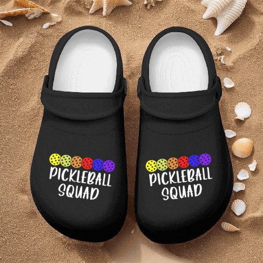 Pickleball Squad Design For Pickleball Players Nurse Clogs