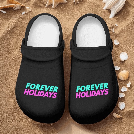 Forever Holidays Nurse Clogs