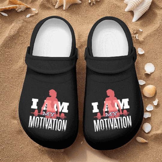 I Am My Fitness Motivation Gym Workout Affirmation Nurse Clogs