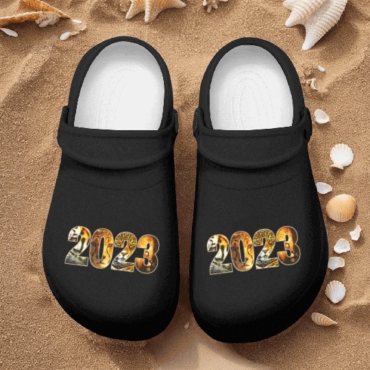 2023 WILD CAT DESIGN TIGER, CHEETAH, JAGUAR, LION Nurse Clogs