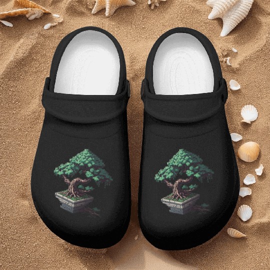 8 Bit Bonsai Tree Nurse Clogs