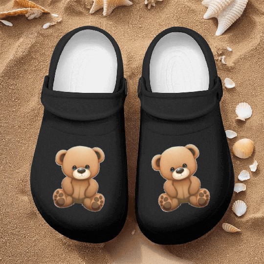 Cute Teddy Bear Nurse Clogs