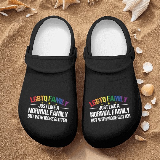 LGBTQ Family Gay Pride Month Rainbow Nurse Clogs