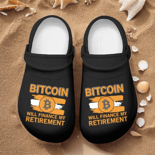 Bitcoin Retirement Crypto Currency Nurse Clogs