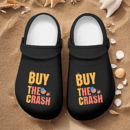 BTC Buy The Crash Crypto Bitcoin Nurse Clogs