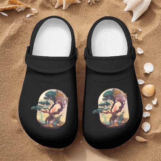 Bonsai Tree Terrarium Nurse Clogs