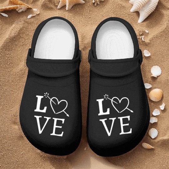 Idée cadeau saint valentin, Love, couple, amour Nurse Clogs