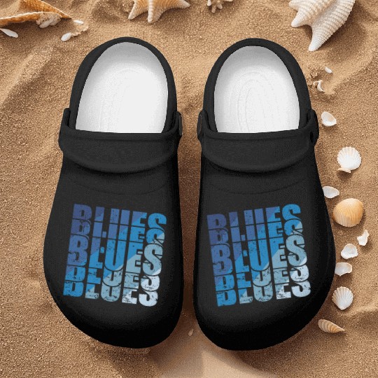 Blues Music Jazz Trumpet Chicago Nurse Clogs
