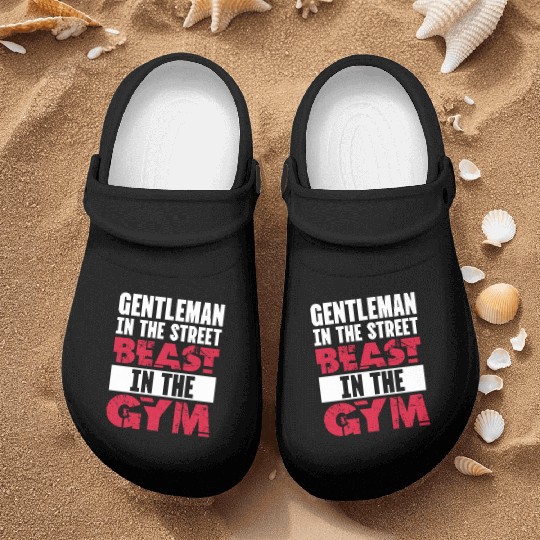 Gentleman In The Street Beast In The Gym Nurse Clogs