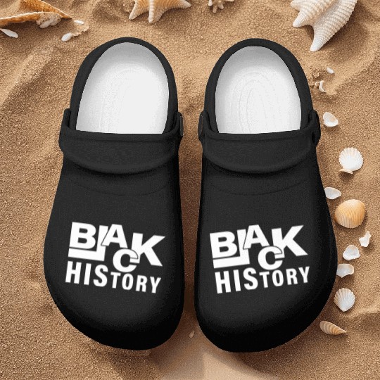 BLACK HISTORY MONTH DESIGN. Nurse Clogs