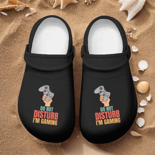 Do Not Disturb Im Gaming Nurse Clogs - Perfect for Dad