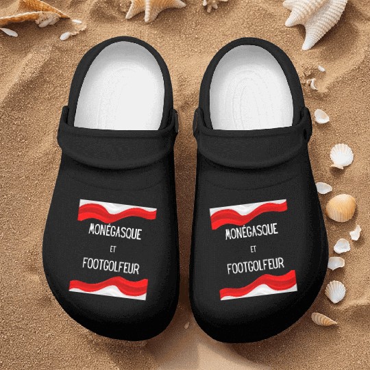 Monegasque et footgolfeur Nurse Clogs