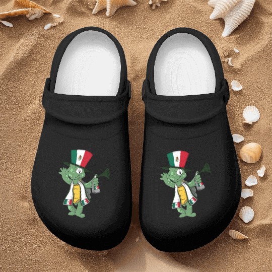 Mexican Fan Turtle Nurse Clogs