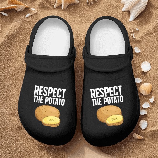 Cool Potato Vegetable Potato Lover Nurse Clogs
