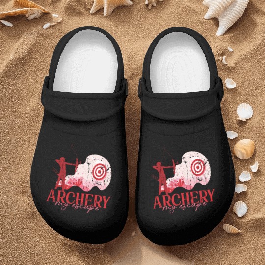 Archery - my escape - Archery Nurse Clogs