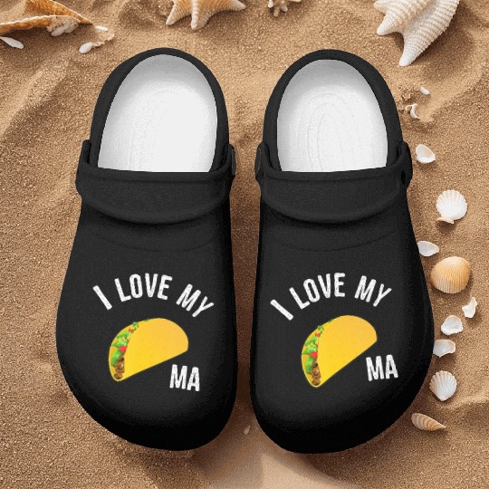 Funny Taco Truck Nurse Clogs I Love My