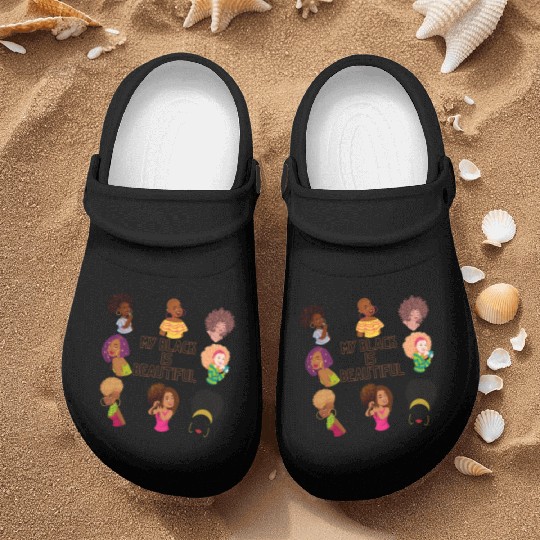 My Black Is Beautiful Nurse Clogs