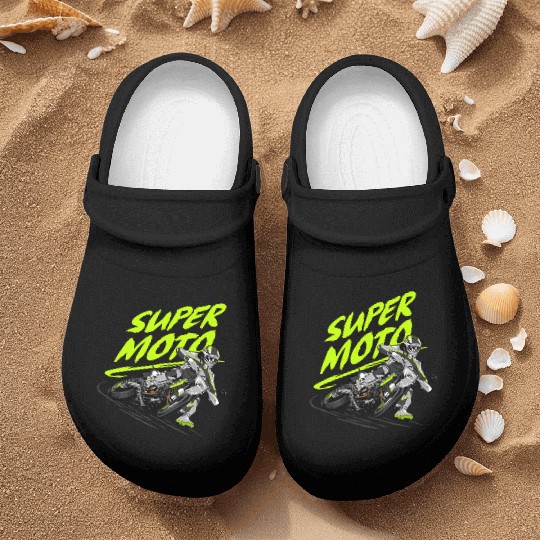 Supermoto Dirt Bike Racing Outdoor Motocross Nurse Clogs
