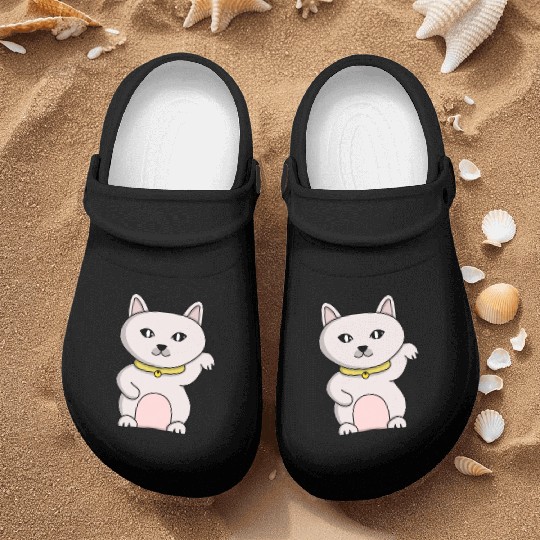 Magic Lucky Cat Nurse Clogs