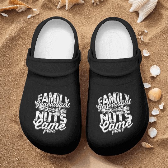 Genealogy Family Historian Ancestry Genealogist Nurse Clogs