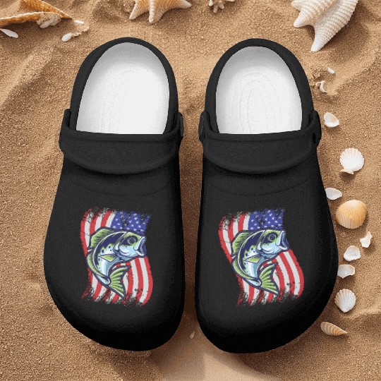 US Bass Fish Nurse Clogs