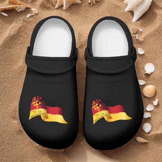 I love Germany Nurse Clogs