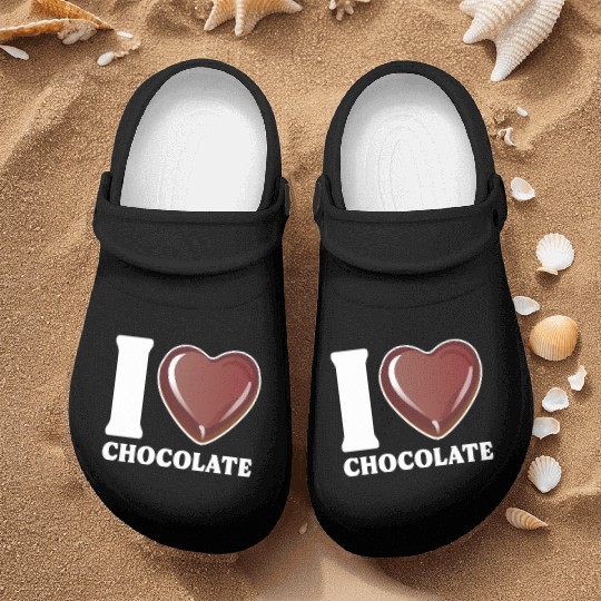 I Love Chocolate Nurse Clogs