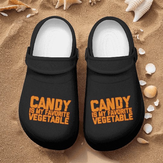 Candy Is My Favorite Vegetable 2 Nurse Clogs