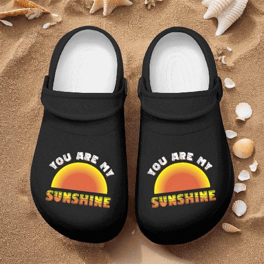you are my sunshine Nurse Clogs