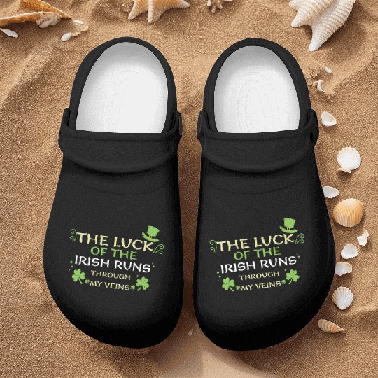The luck of the Irish runs throu... Nurse Clogs