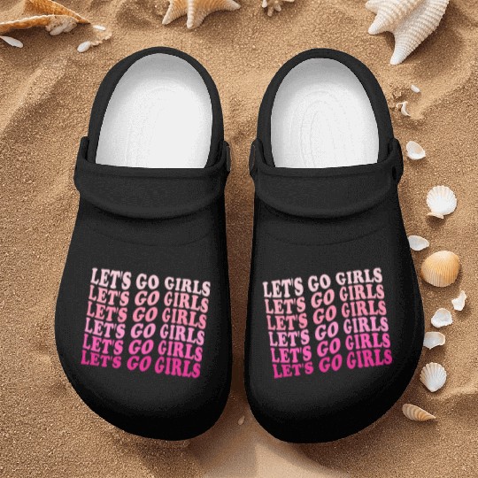 Let's Go Girls Nurse Clogs, BRIDE,Bachelorette Party