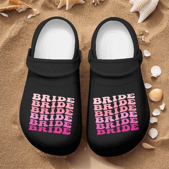 BRIDE,Bachelorette Party Nurse Clogs,Girls Trip