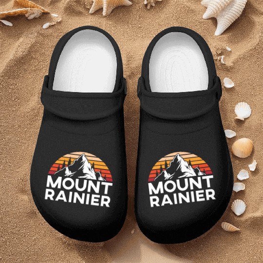 Mount Rainier Mountaineer Summit Sport Hiking Nurse Clogs