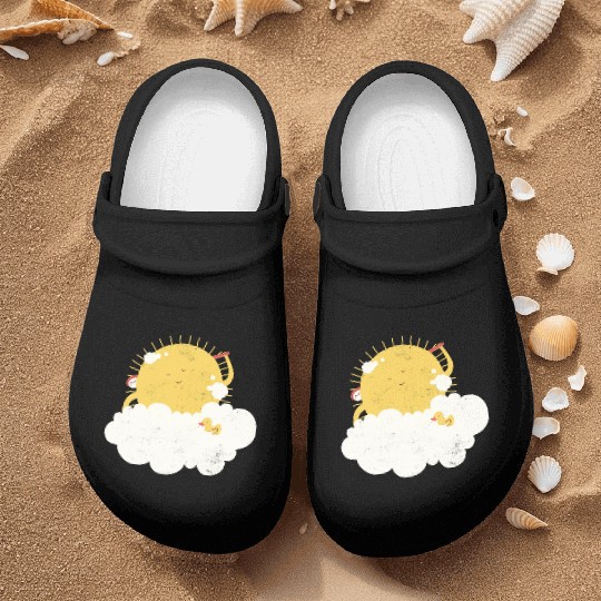 Sun Bathing Nurse Clogs