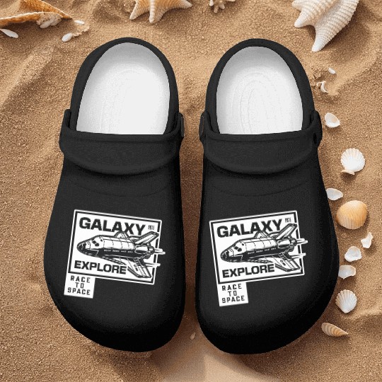 Galaxy Explore Race To Space. Nurse Clogs