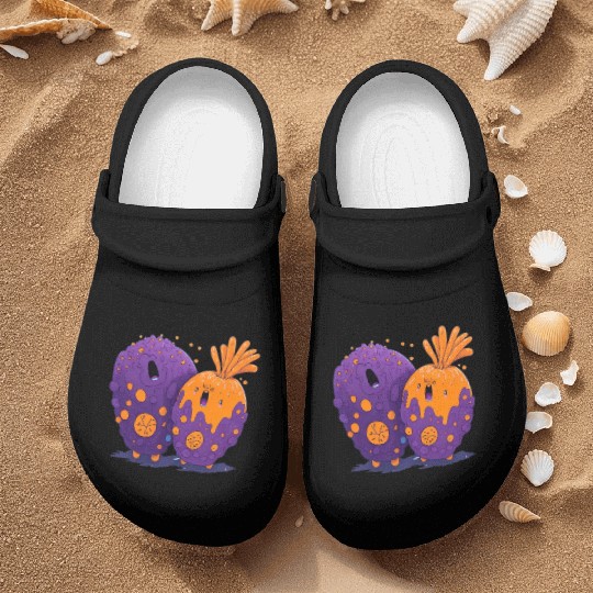 crazy carrot Nurse Clogs