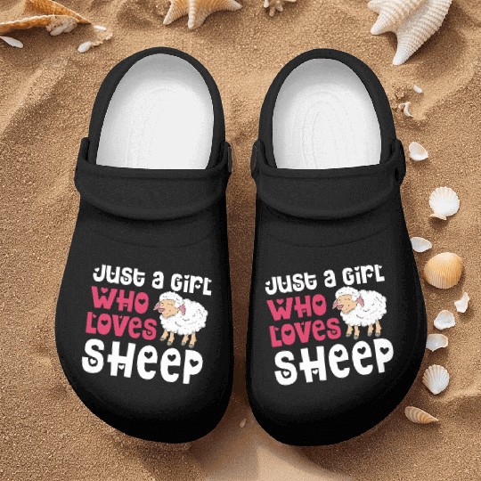 Cool Sheep For Women Girls Lamb Lover Sheep Nurse Clogs