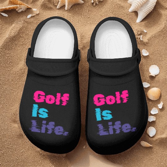 I Like Golfing, Golf Player, Golf Is Life Nurse Clogs