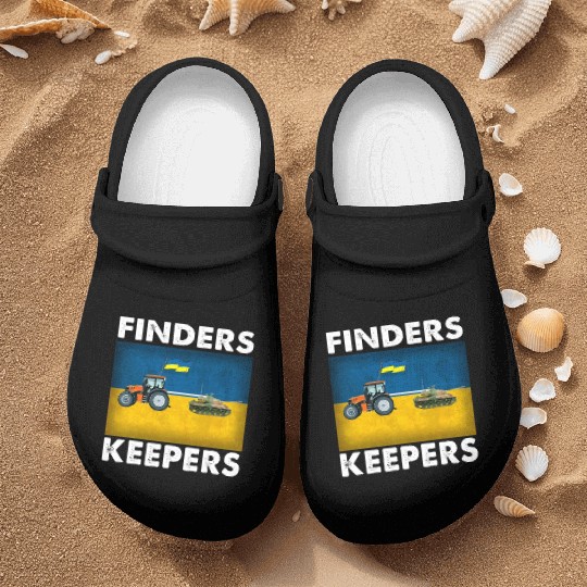 Finder Keeper Funny Ukrainian Farmer Nurse Clogs