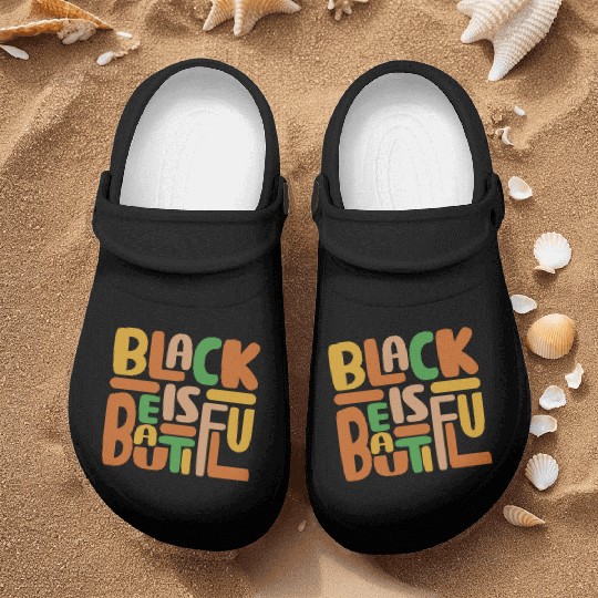 Black Is Beautiful Nurse Clogs