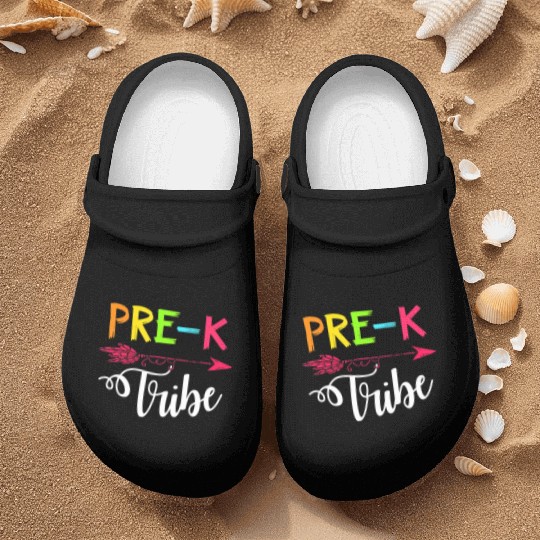 Team Pre K Teacher Tribe Back To School Nurse Clogs