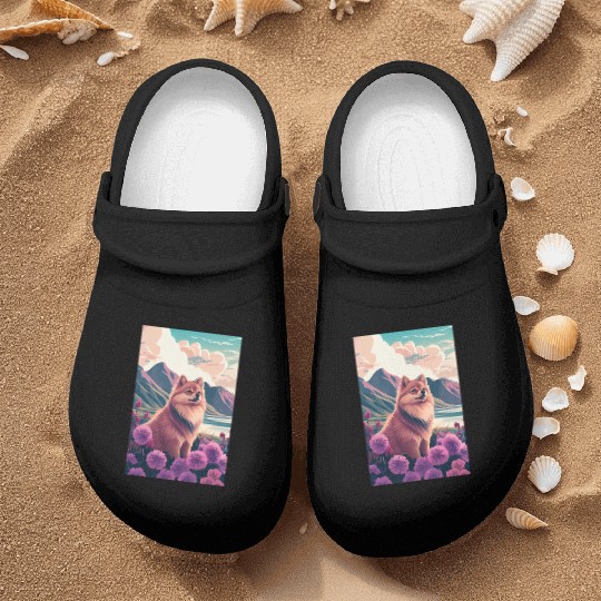 Pomeranian Nature Nurse Clogs